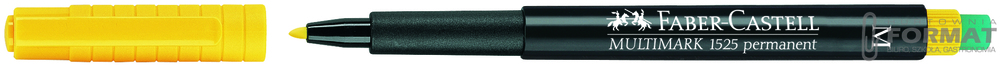 MULTIMARK OHP PERMANENTNY M ŻÓŁTY FABER-CASTELL 1