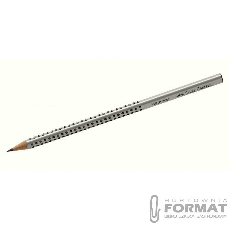 Ołówek trójkątny HB Grip 2001 Faber-Castell szary 1