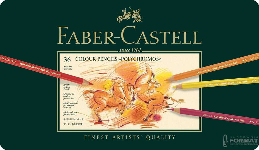 KREDKI 36 FABER POLYCHROMOS METAL 1