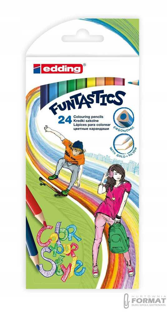 Kredki EDDING 24 kolory Colour Your Style 1