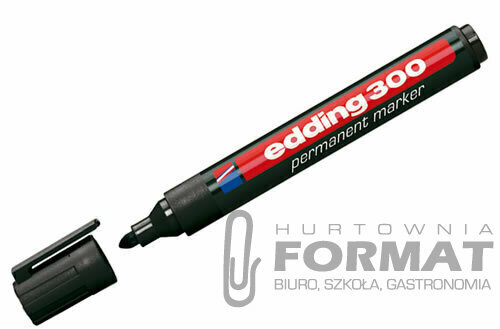 MARKER EDDING E-300 1,5-3mm CZARNY 1
