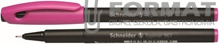 Cienkopis SCHNEIDER Topliner 967 04 mm różowy 1