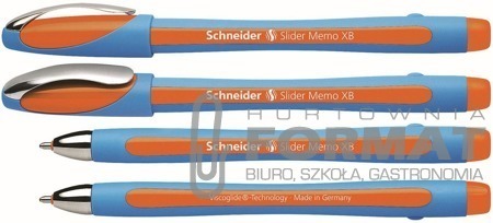 Długopis SCHNEIDER Slider Memo XB POMARAŃCZOWY 1