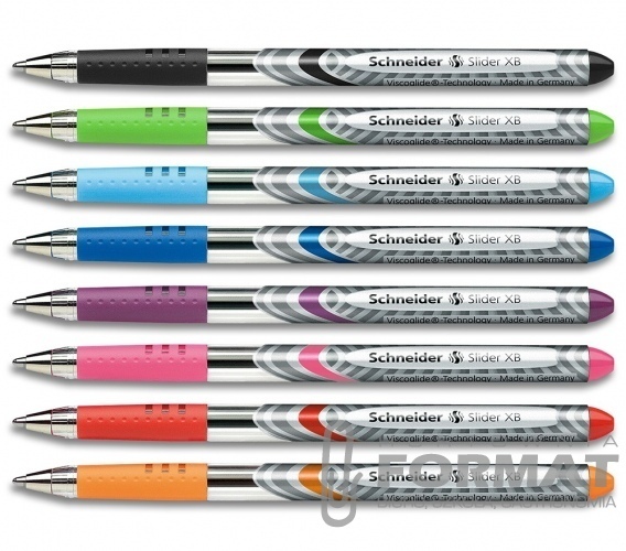DŁUGOPIS SCHNEIDER SLIDER XB POMARAŃCZ 1