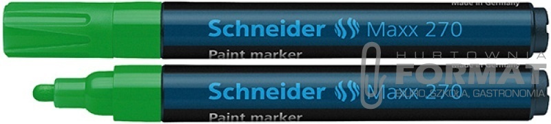 Marker olejowy SCHNEIDER Maxx 270 zielony 1