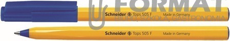 Długopis SCHNEIDER Tops 505 F niebieski 1