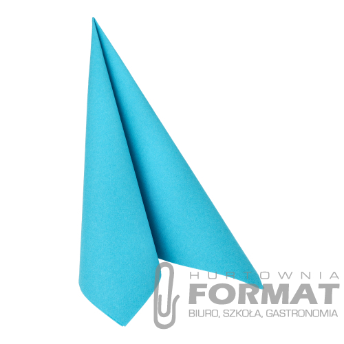 Serwetka 40x40 PAPSTAR 1/4 Royal a'50 turkus 1