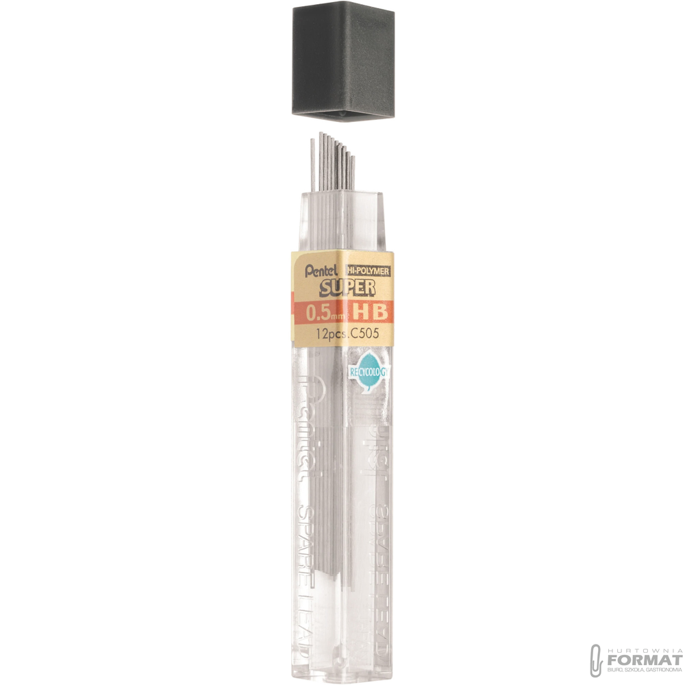 GRAFIT PENTEL 0,5 HB 1