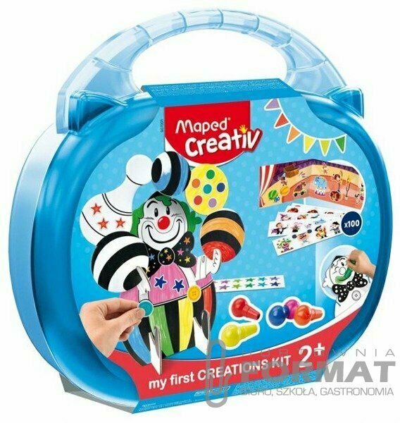 Maped Creativ zestaw klaun, cyrk i 6 kredek + wali 1