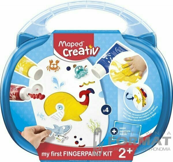 Maped Creativ farby do malowania palcami walizka ( 1