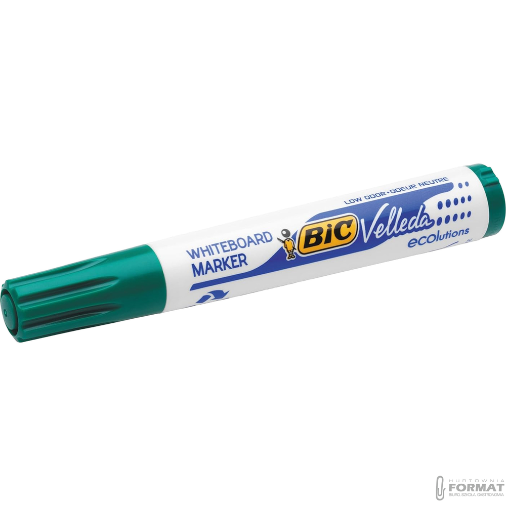MARKER BIC SUCHO. VELLEDA ZIELONY KOŃ. OKRĄGŁA 1