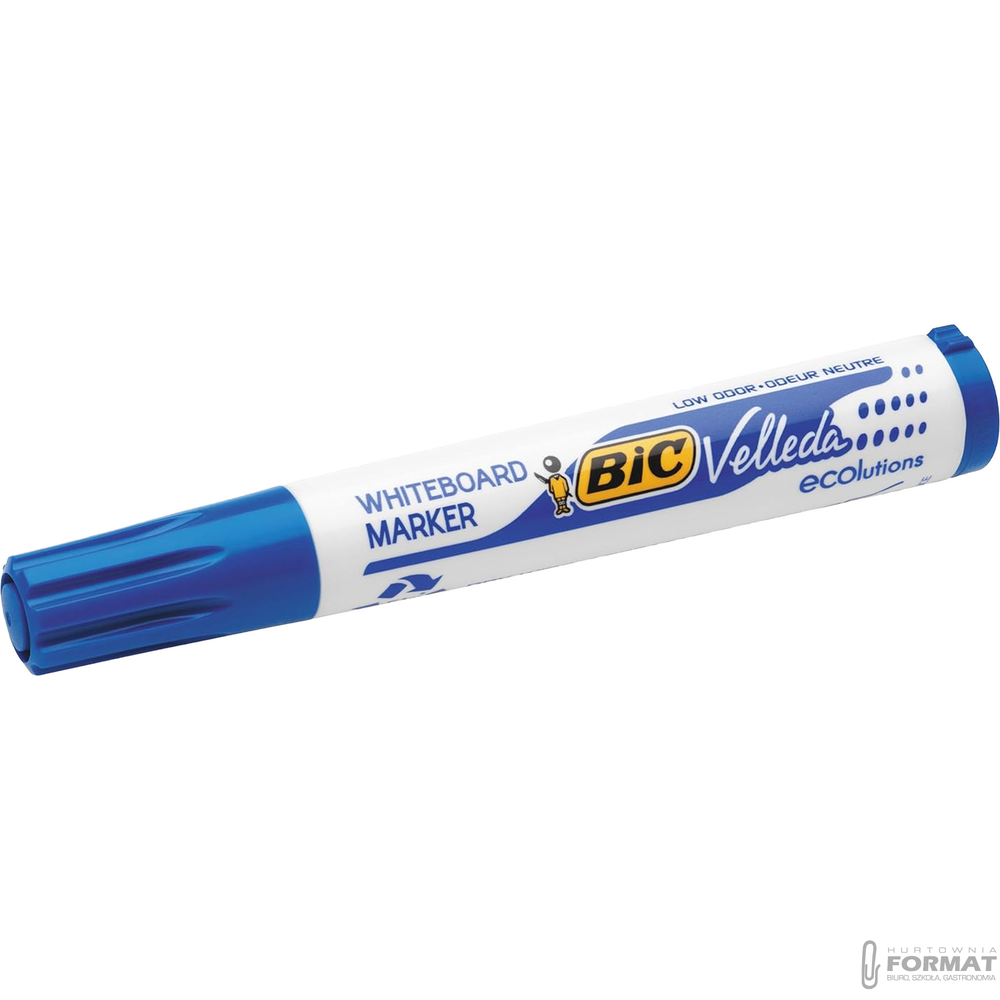 MARKER BIC SUCHO. VELLEDA NIEBIESKI KOŃ. OKRĄGŁA 1