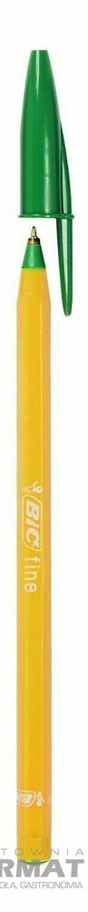 DŁUGOPIS BIC ORANGE ZIELONY 1