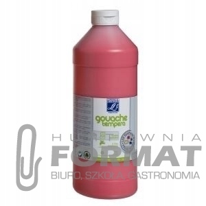 Farba tempera LEFRANC, 1000 ml, różowa 1