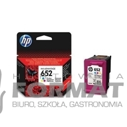 TUSZ HP 652 F6V24AE KOLOR ORYGINAŁ DeskJet Ink 1