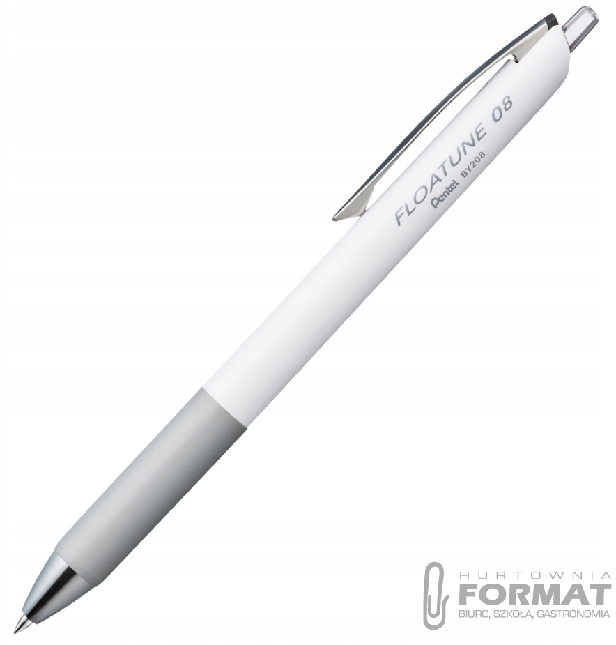 PENTEL PIÓRO KULKOWE FLOATUNE 0,8 CZARNE 1