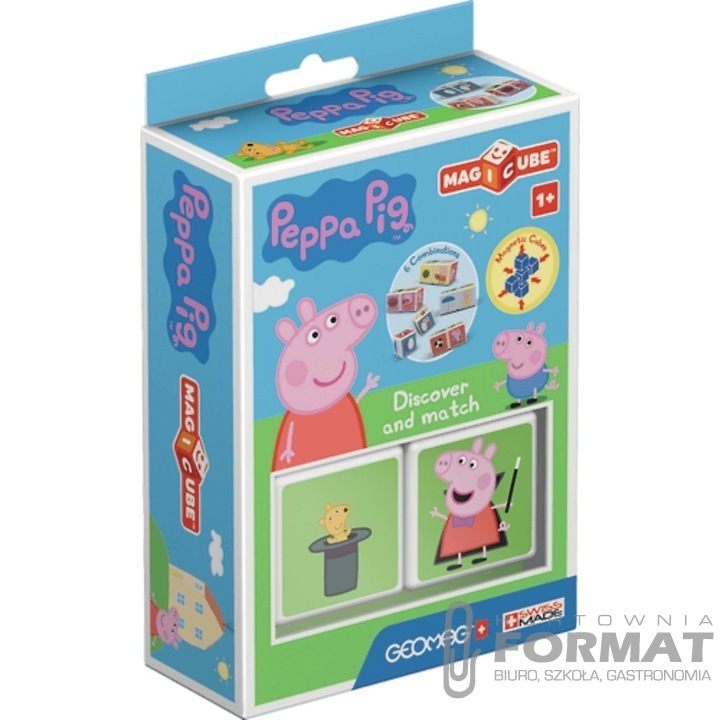 Geomag Magicube Peppa Pig Discover & Match 1