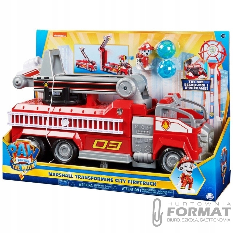 PAW PATROL / Psi Patrol Wóz Strażacki Marshall'a T 1