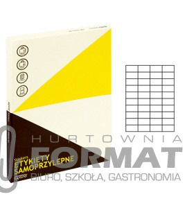 ETYKIETA SAMOPRZYLEPNA MIX A100 52,5/29,6 1