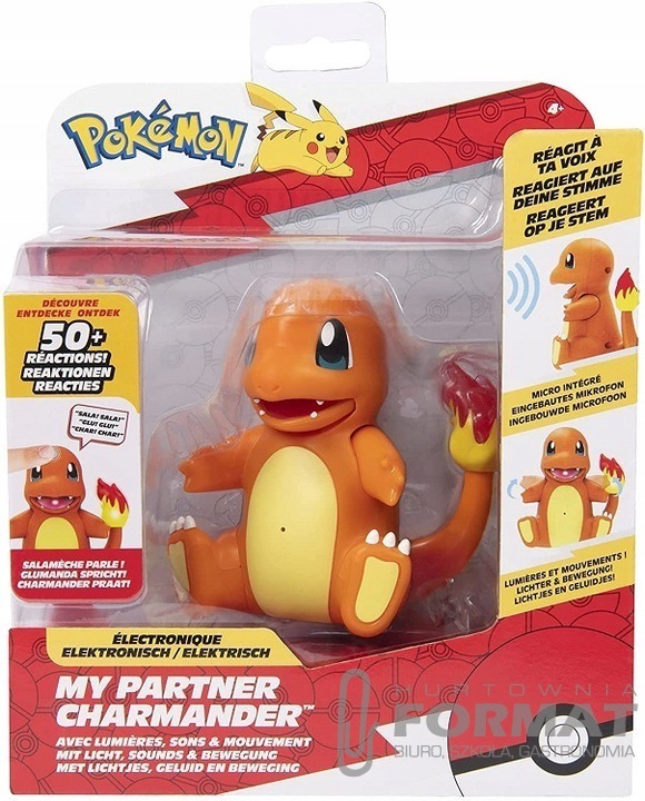 PKW2367 Pokemon Fig MójPart Charmander 1