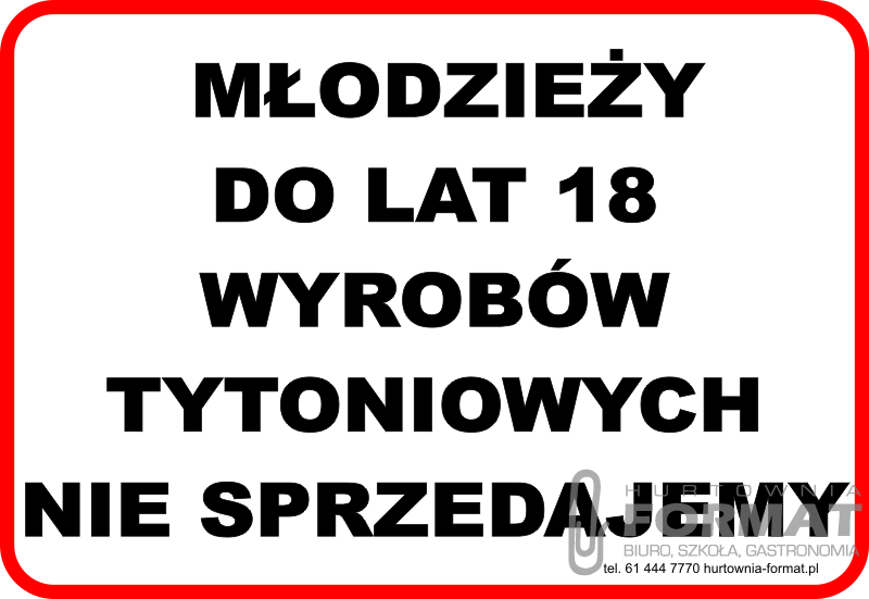 TABLICZKA LAMIN A5 MŁODZIEŻY DO LAT 18 WYR. TYTON. 1