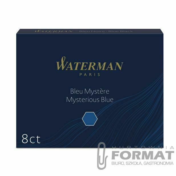 Naboje długie Waterman granatowy (S0110910) 1