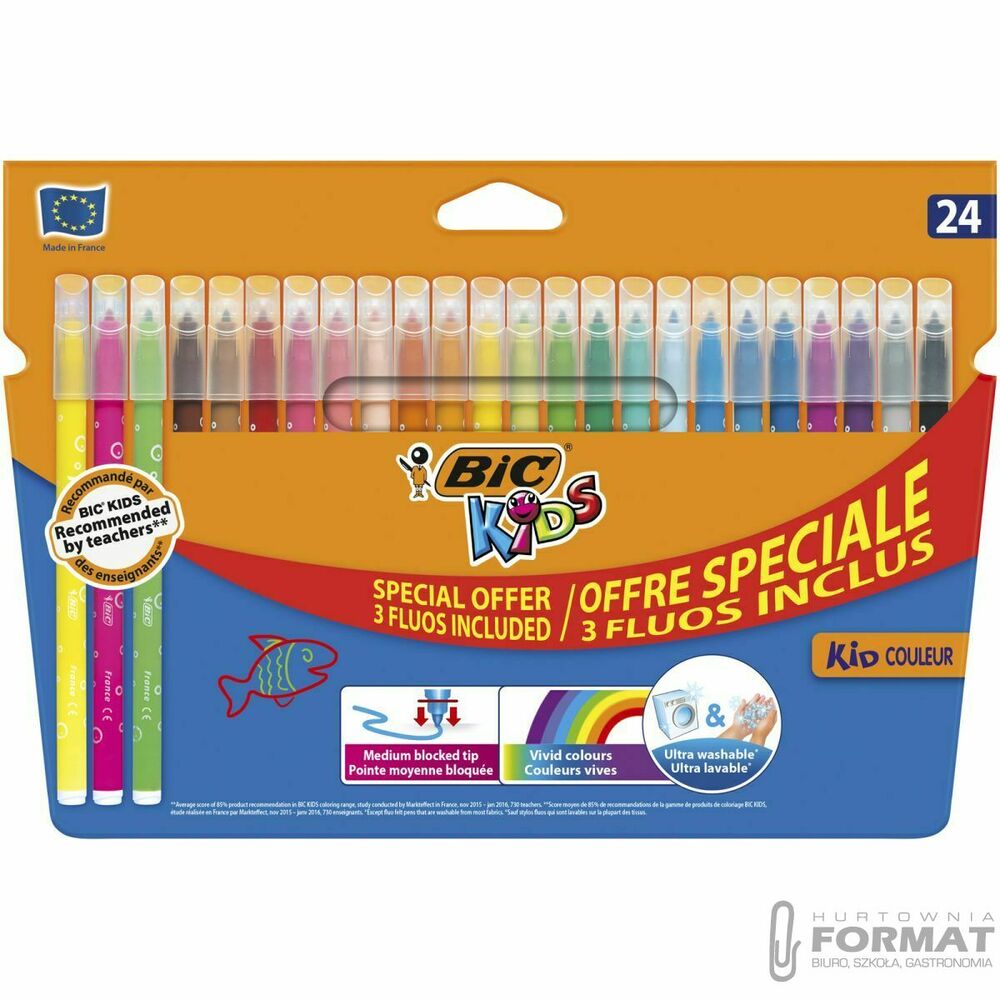 Flamaster Bic 24 kol. (921360) 1