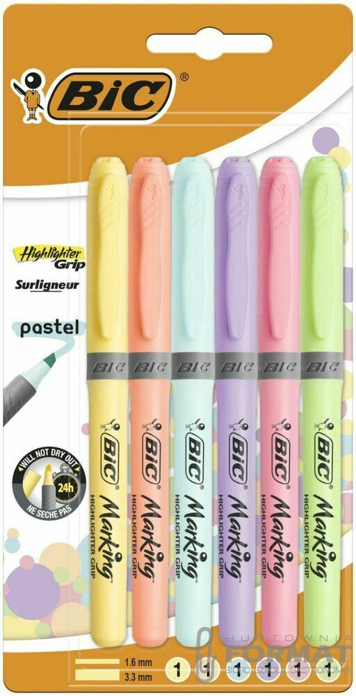 Flamaster Bic Bic Kids 6 kol. (992561) 1