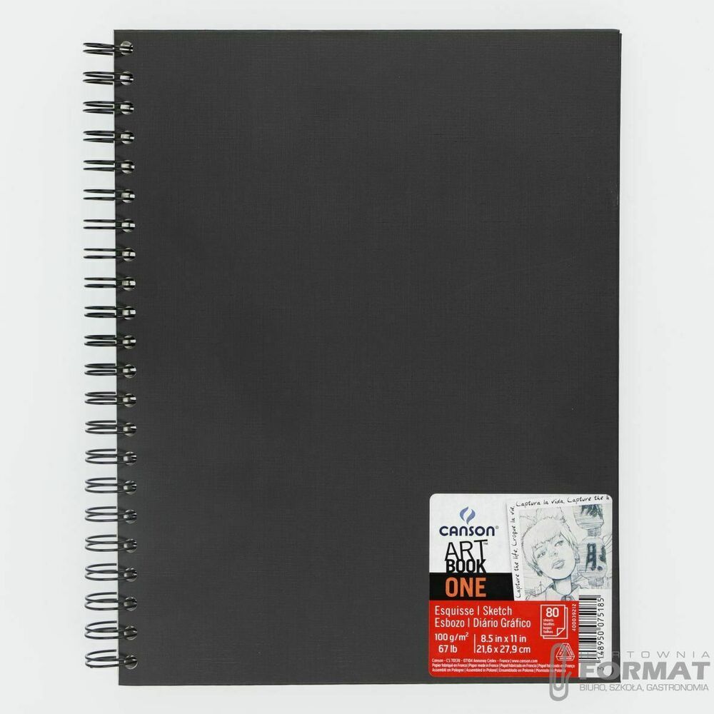 Blok artystyczny Canson Szkicownik ARTBOOK ONE A4 100g 80k (400039212 400110292) 1