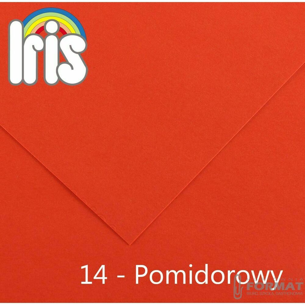 Brystol Canson Iris 14 A4 pomidorowy 120g 100k (200040013) 1