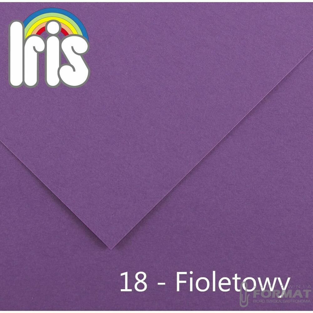 Brystol Canson Iris 18 A4 fioletowy 120g 100k (200040017) 1