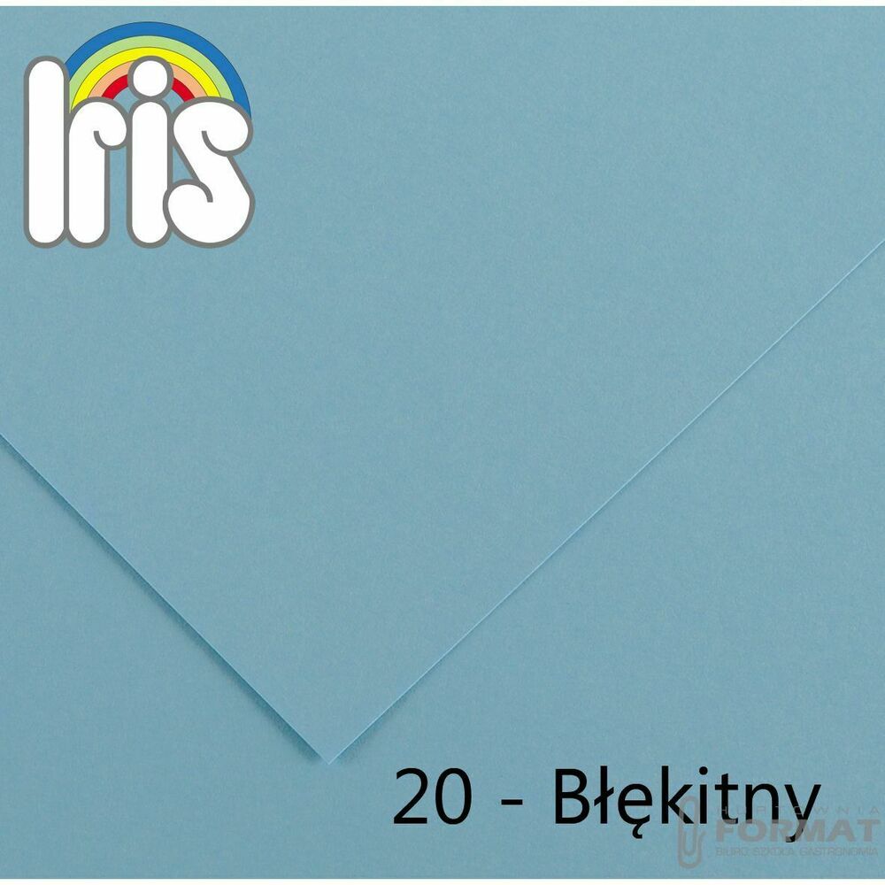 Brystol Canson Iris 20 A4 błękitny 120g 100k (200040019) 1