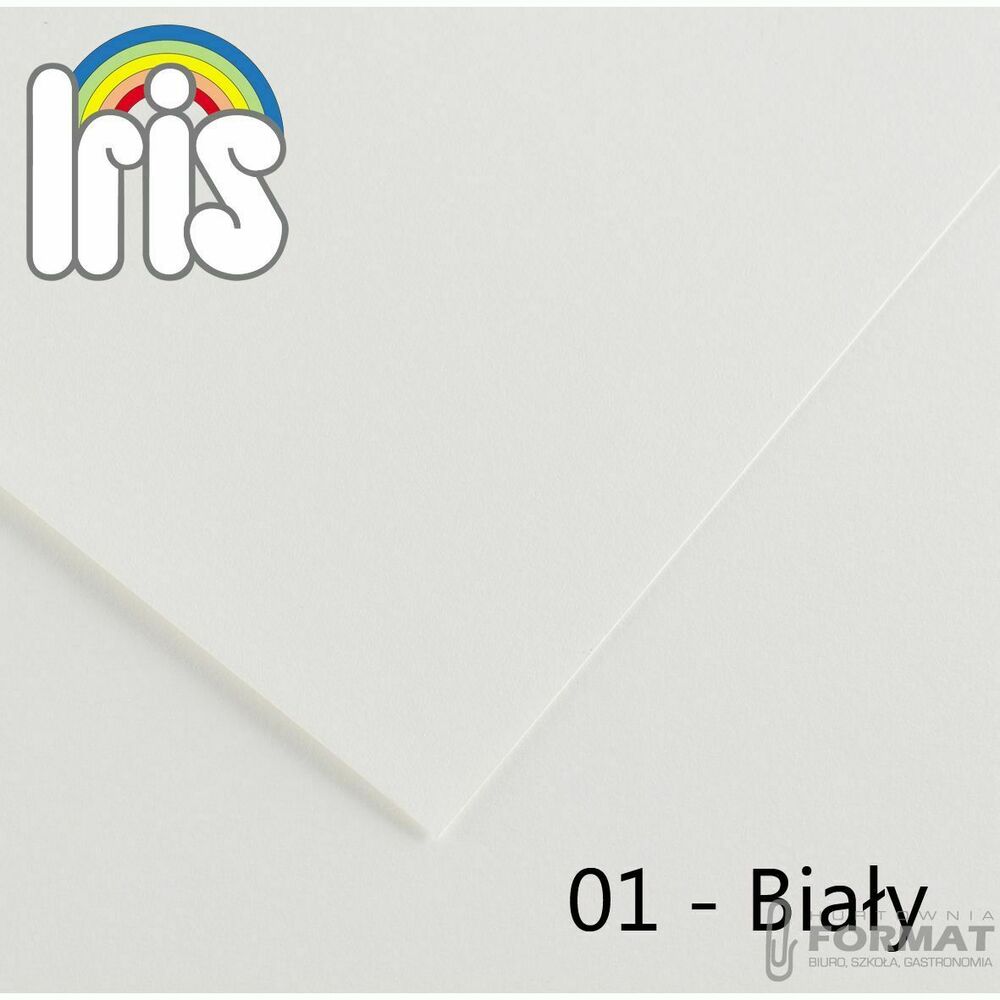 Brystol Canson IRIS biały 185g 25k [mm:] 500x650 (200040218) 1