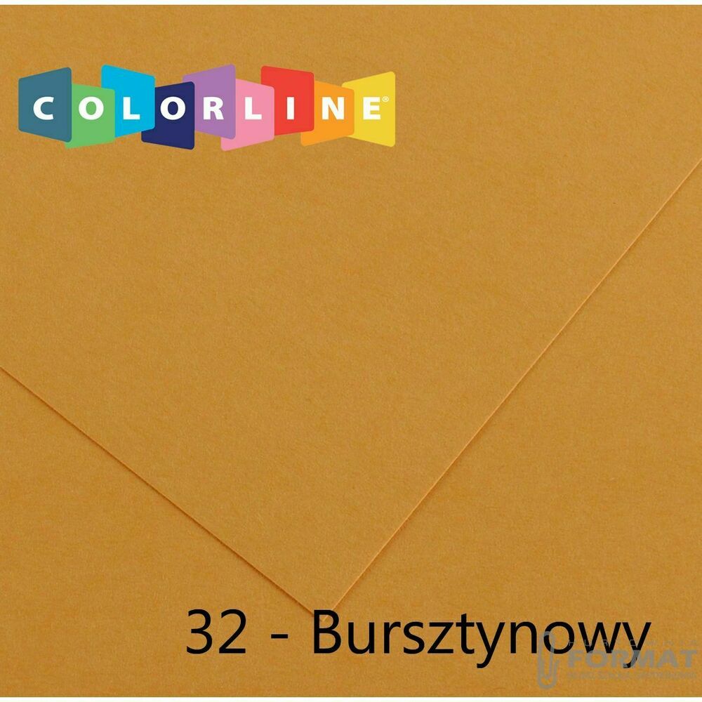 Brystol Canson Colorline 32 bursztynowy 150g 10k [mm:] 50x65 (200041408) 1