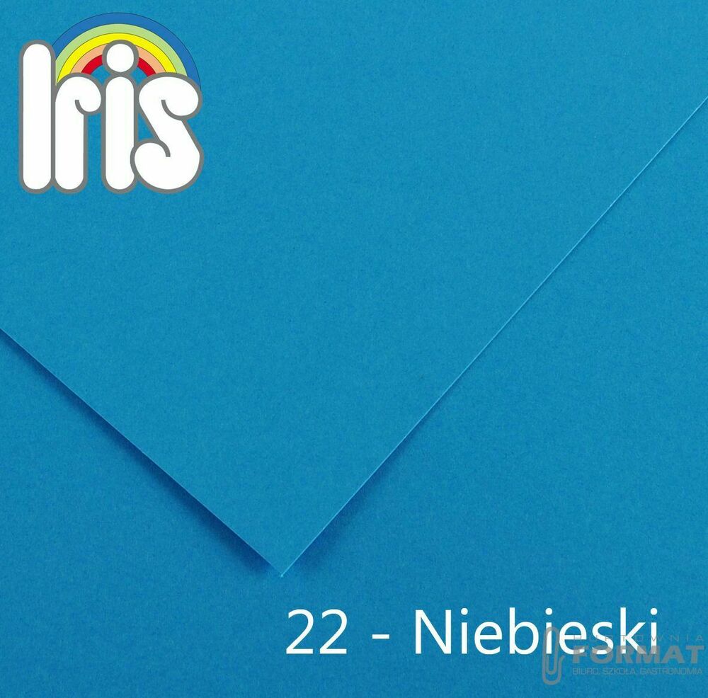 Brystol Canson Iris 22 A3 niebieski 185g 50k [mm:] 297x420 (200040201) 1