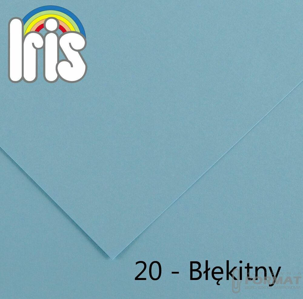 Brystol Canson Iris 20 B1 błękitny 240g 25k [mm:] 700x1000 (200040459) 1