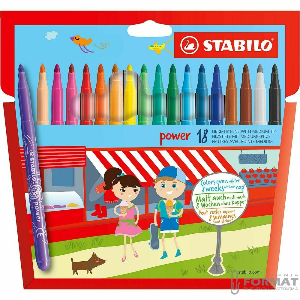 Flamaster Stabilo 18 kol. (280/18-01) 1