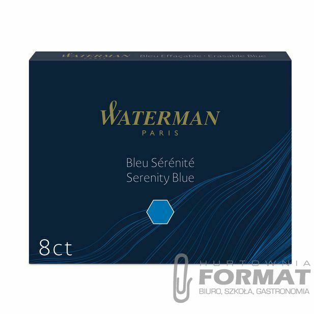 Naboje długie Waterman niebieski (S0110860) 1
