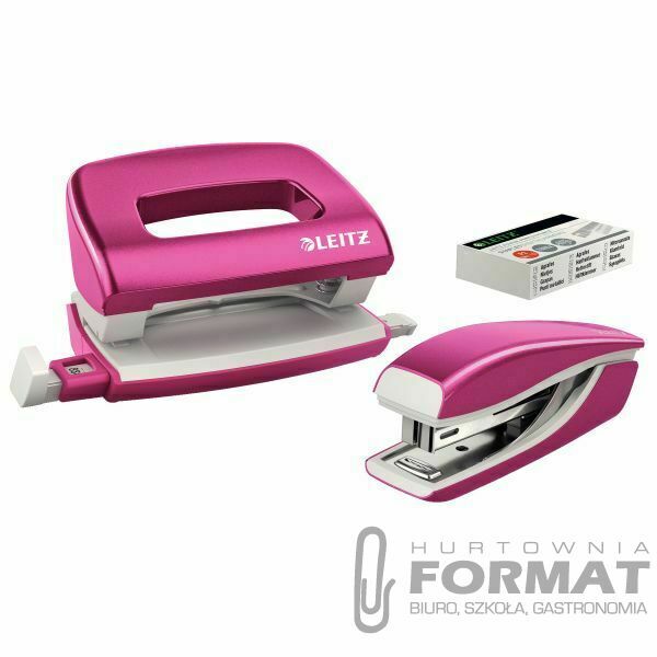 Komplet Leitz WOW mini różowy (55612023) 1