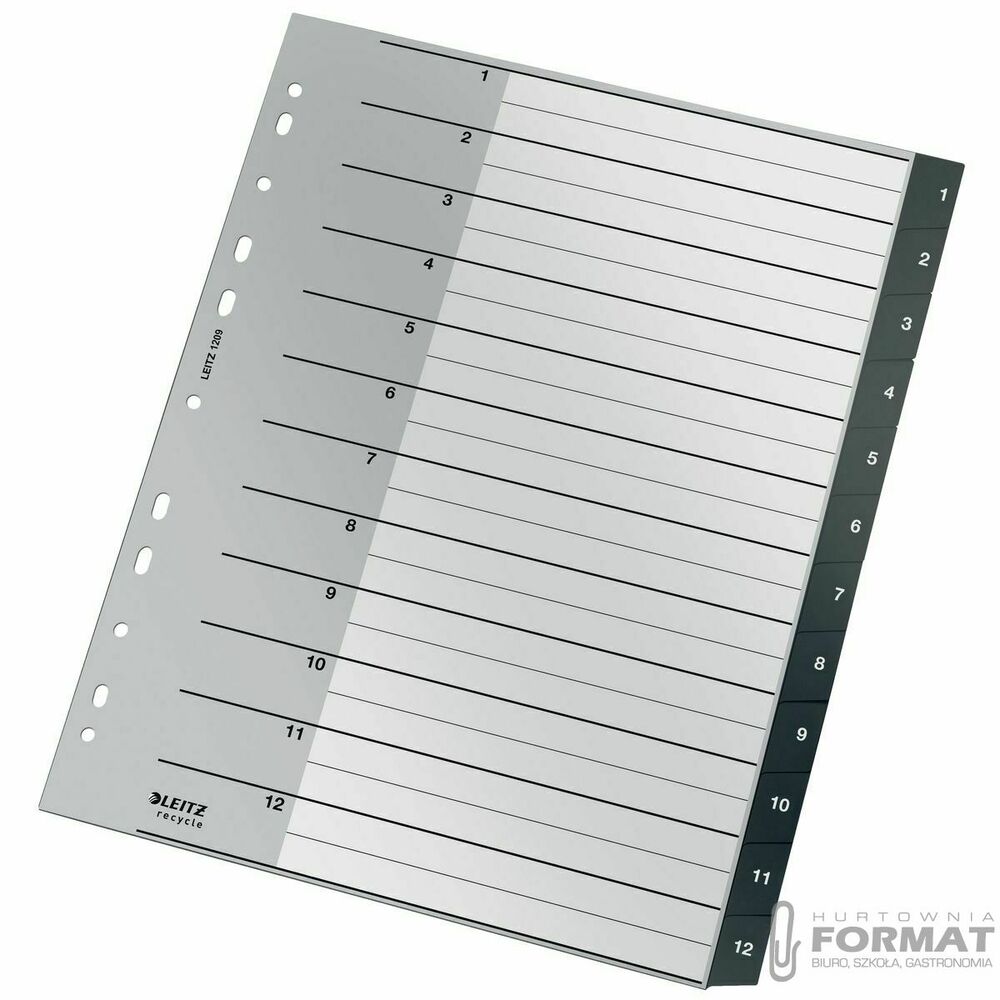 Przekładka numeryczna Leitz Recycle (12090000) 1