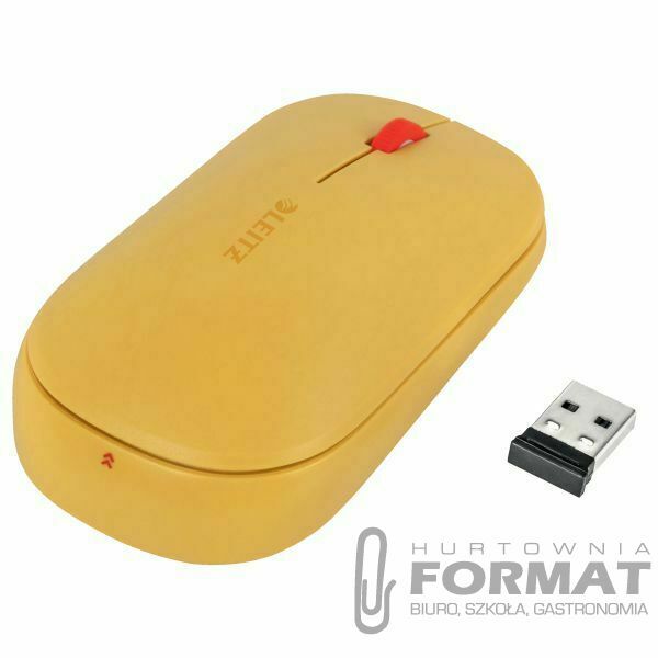 Mysz Leitz Cosy żółty (65310019) 1