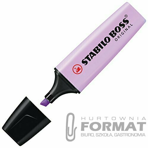 Zakreślacz  STABILO Boss pastelowy lilla 70/155 1