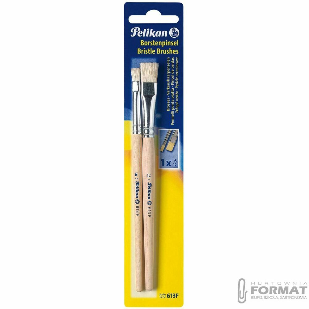 Pędzel Pelikan 613F/6,12 720383 (300008312) 1