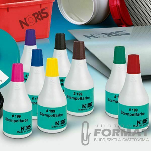 Tusz do stempli kolor: czarny 50ml 1