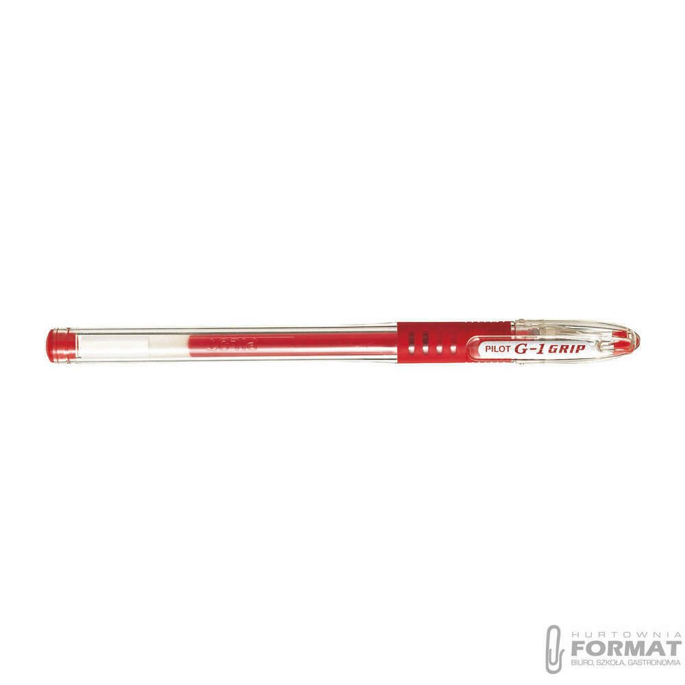 PILOT DŁUGOPIS ŻELOWY G1-GRIP CZERWONY 1