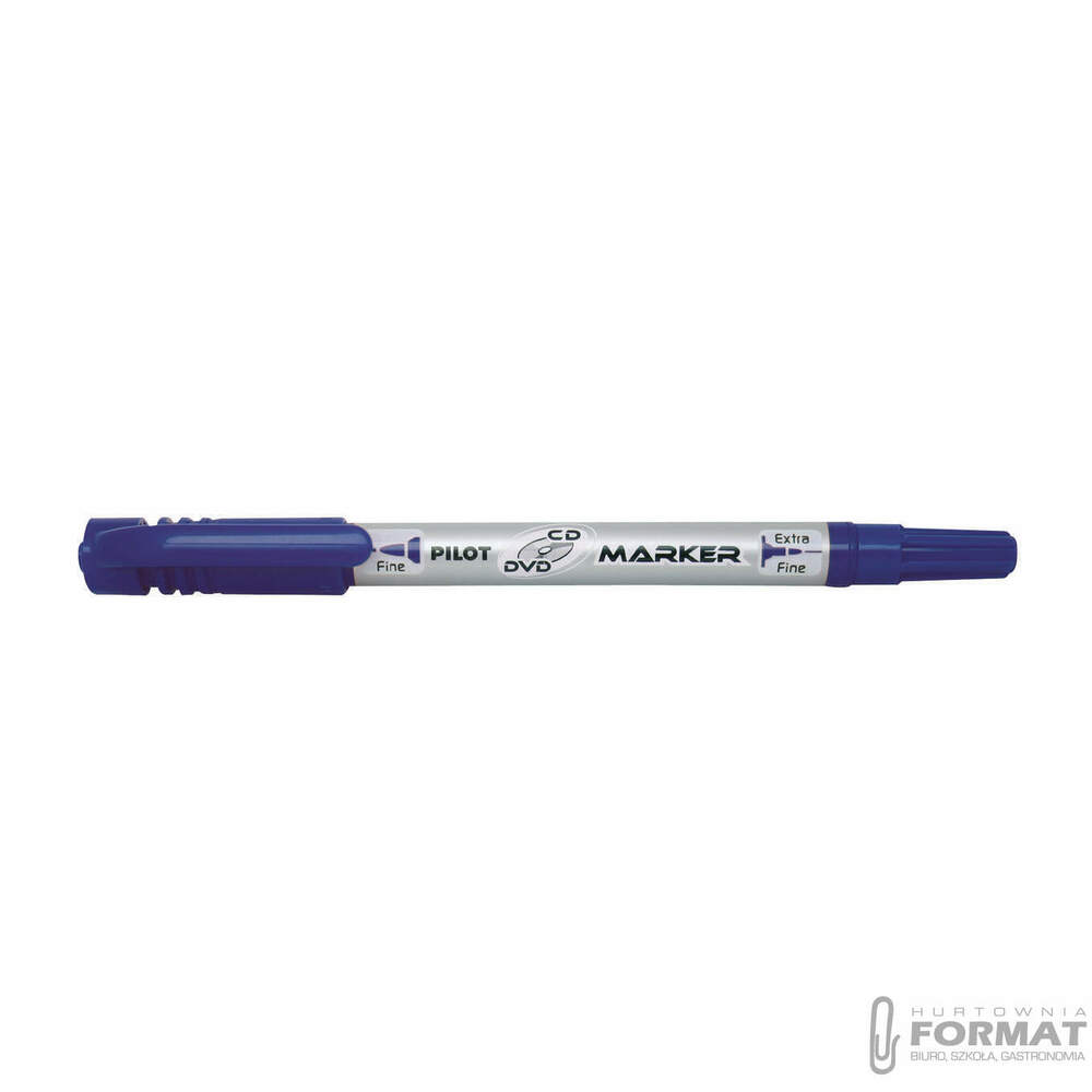 PILOT MARKER DWUSTRONNY CD/DVD NIEBIESKI 1