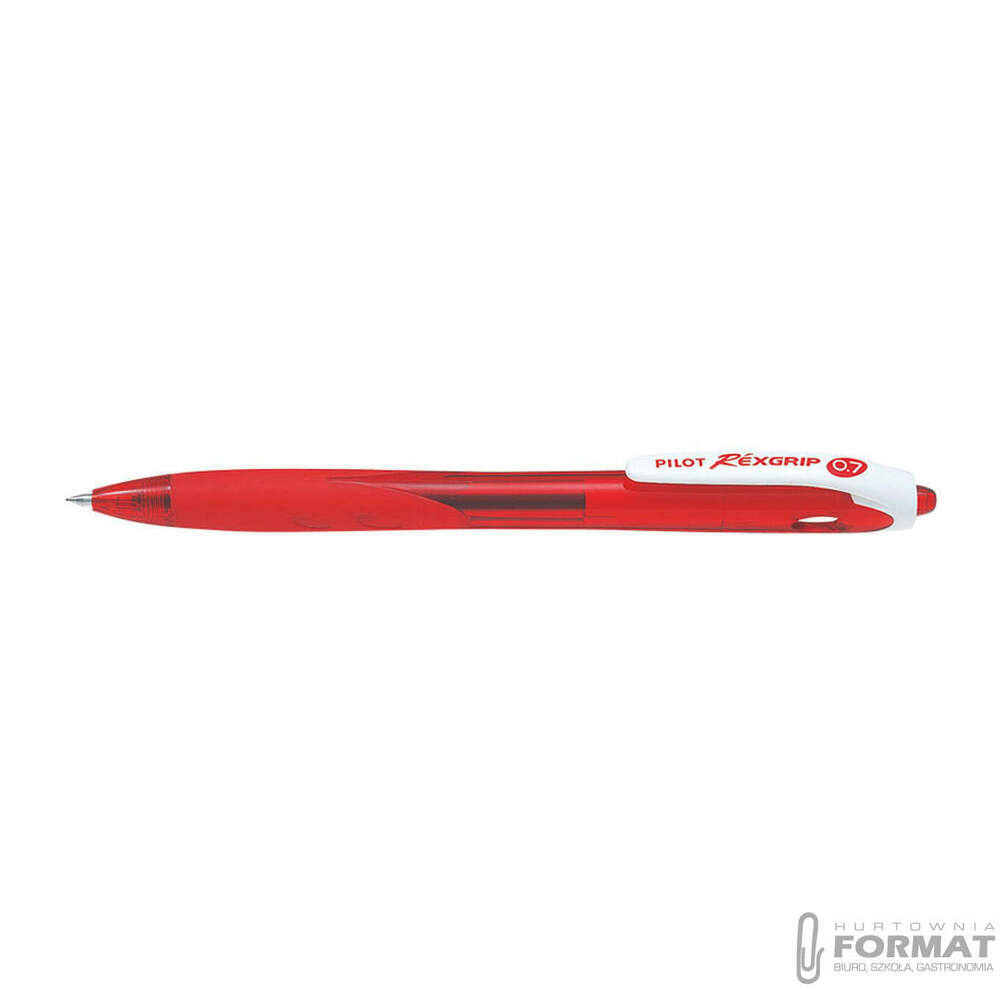 PILOT DŁUGOPIS REXGRIP BG CZERWONY 1