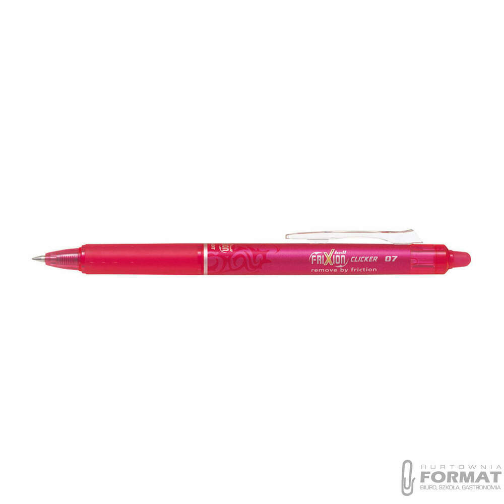 PILOT PIÓRO KULKOWE CLICKER FRIXION RÓŻOWY 1