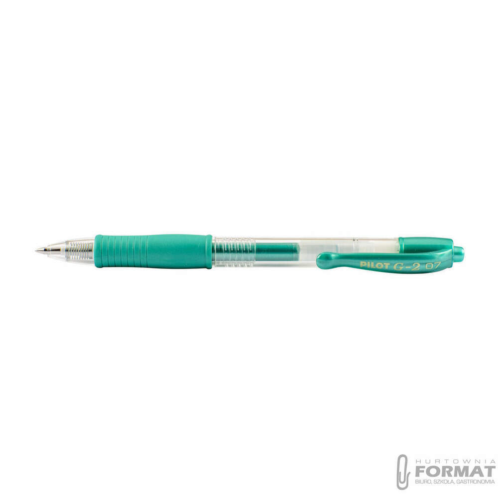 PILOT DŁUGOPIS G2 METALLIC M ZIELONY 1