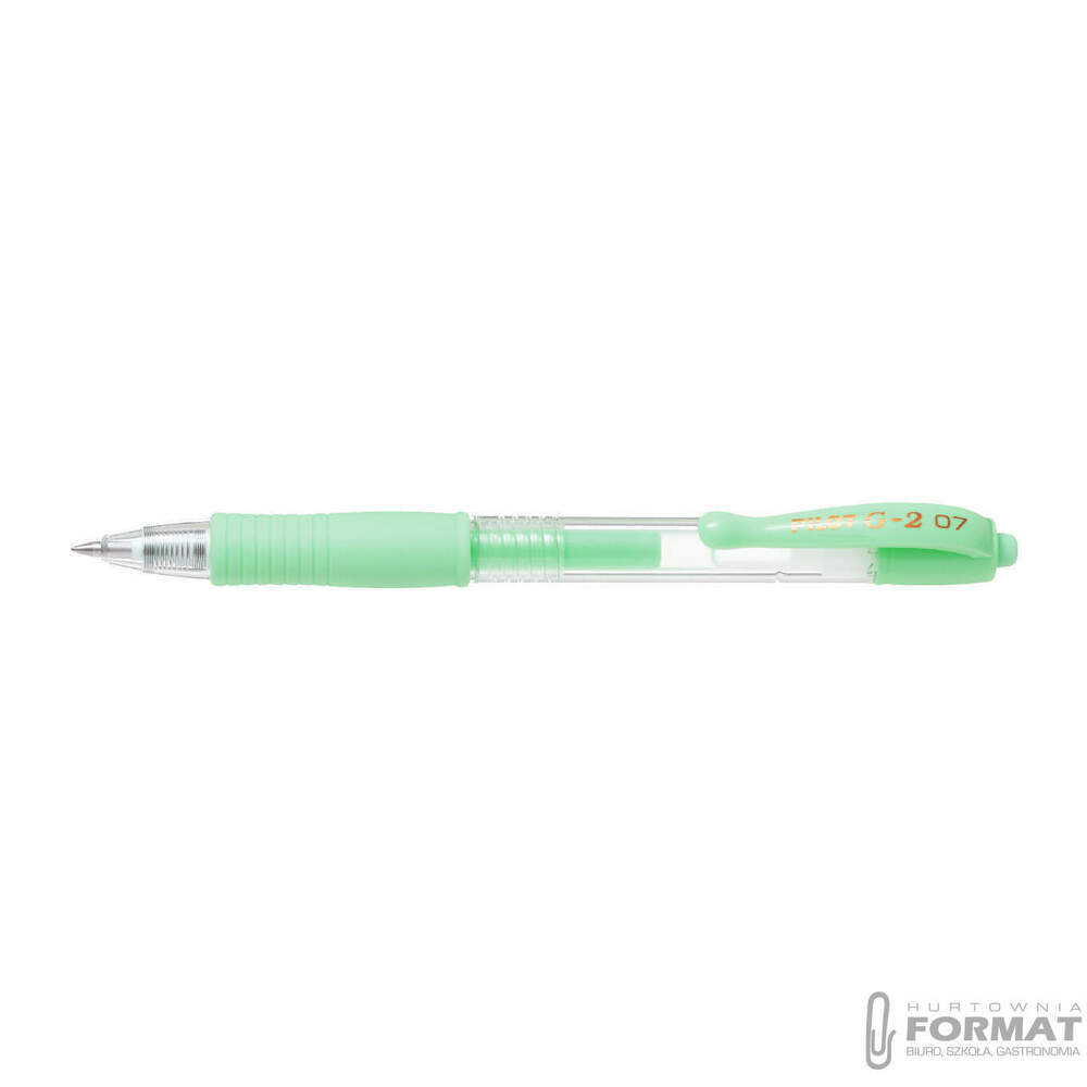 PILOT DŁUGOPIS G2 M PASTELOWY ZIELONY 1